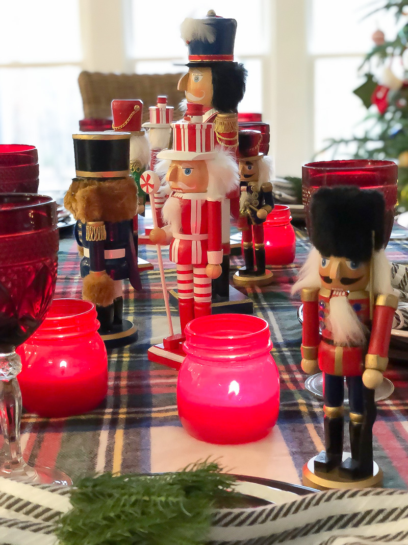 Nutcracker Inspired Holiday Tablescape Idea