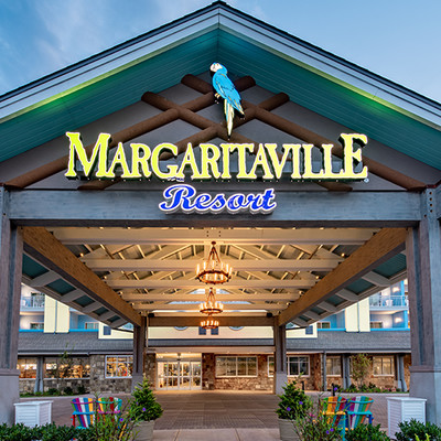 The Margaritaville Hotel in Gatlinburg, Tennessee