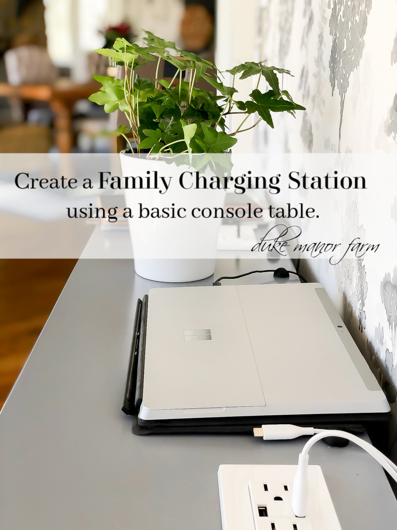 Create A Stylish Phone Charging Station