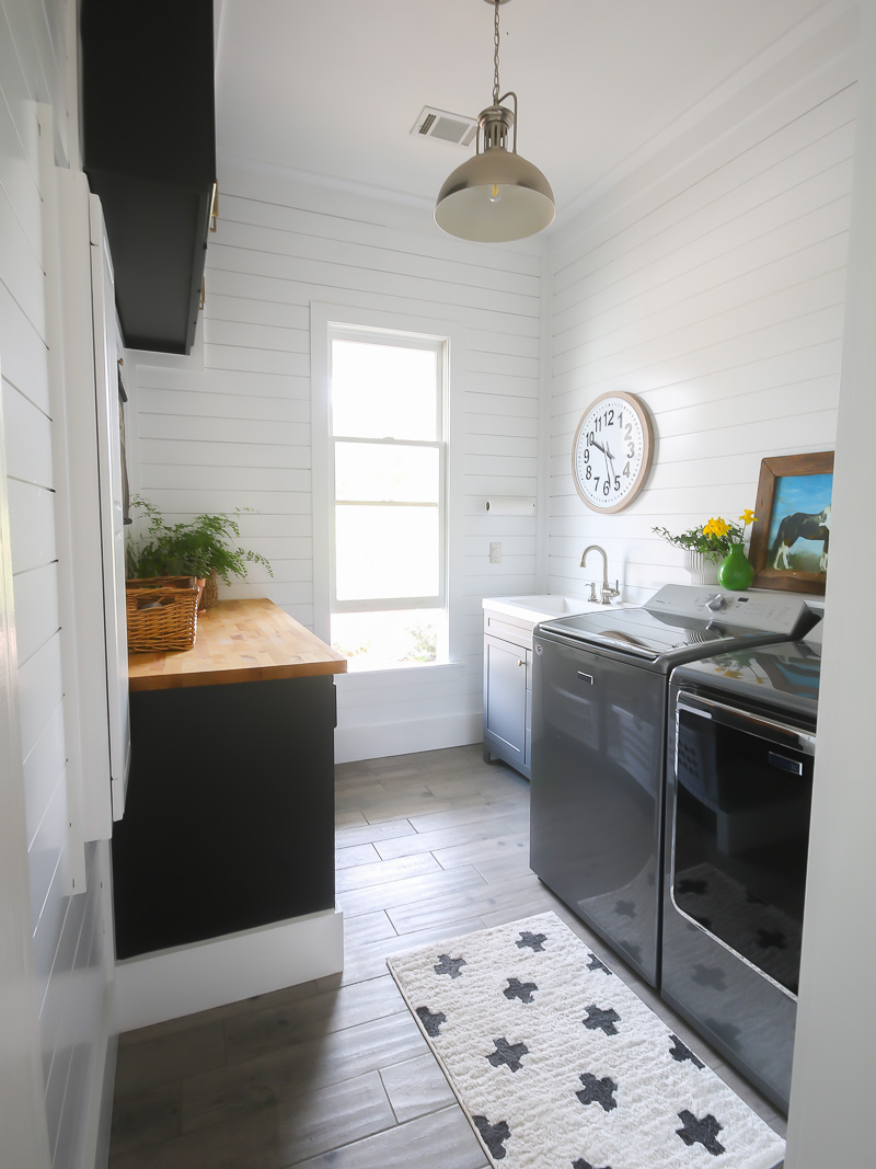 spring laundry room