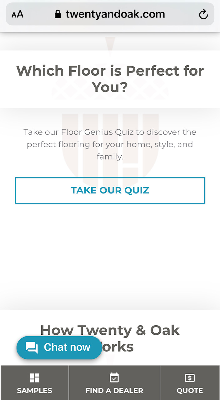 Saying Goodbye to 17 year old flooring on-line flooring quiz