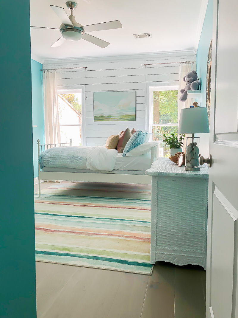Beach Vibe Bedroom Reveal  Duke Manor Farm by Laura Janning