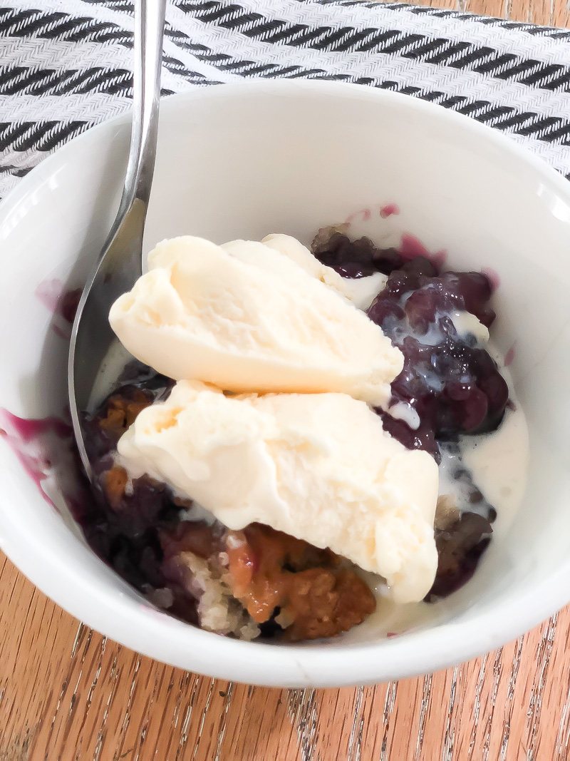 Simple Blueberry Cobbler Recipe