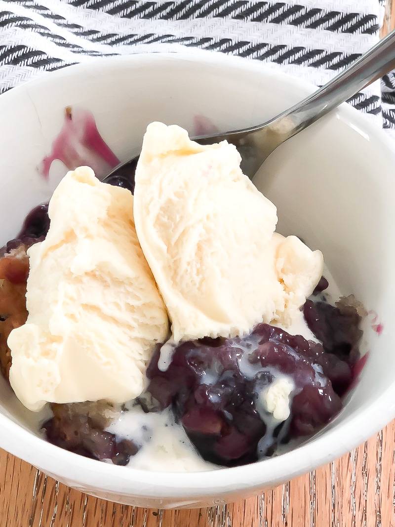 Simple Blueberry Cobbler Recipe