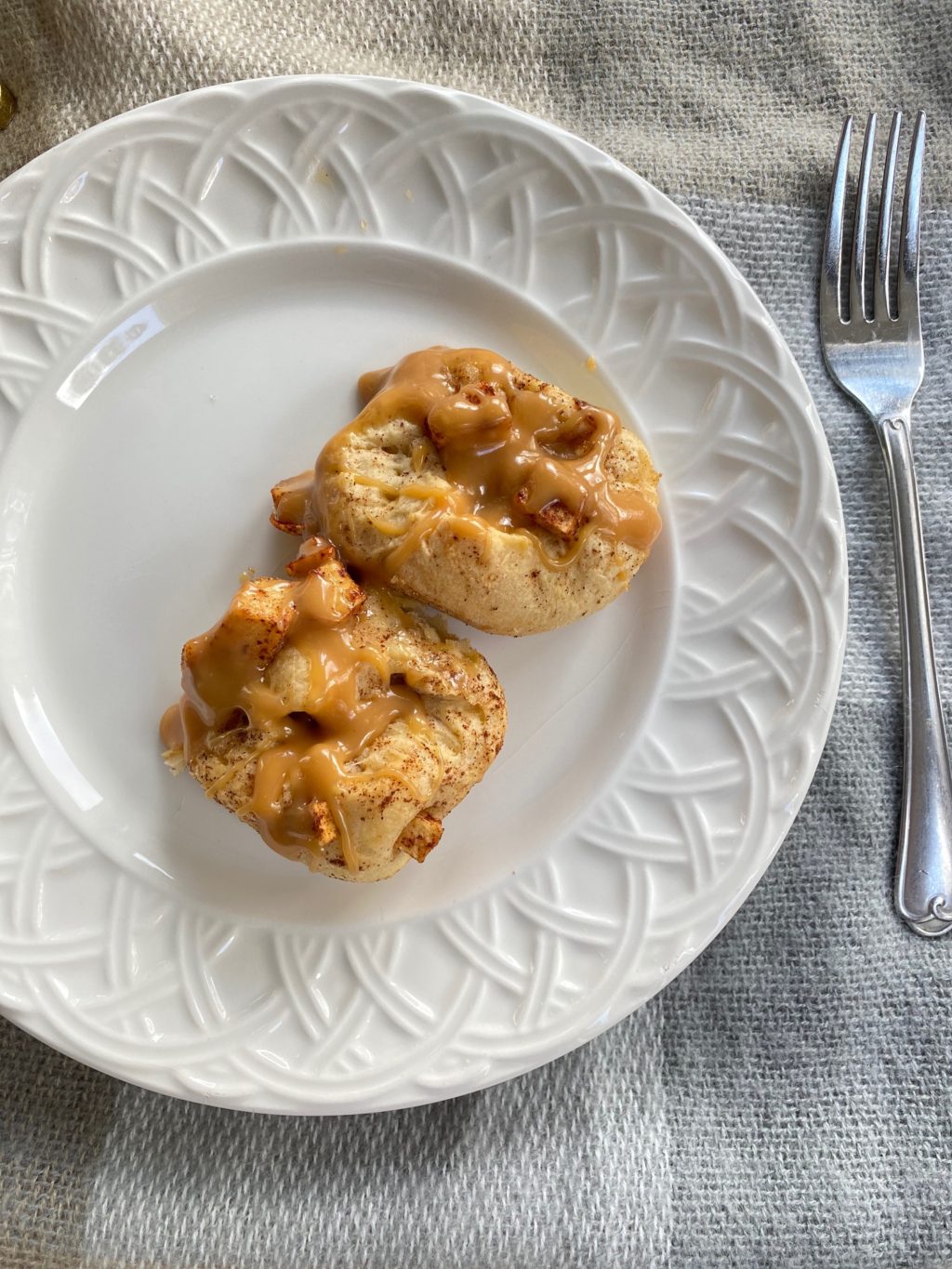 plated apple bombs