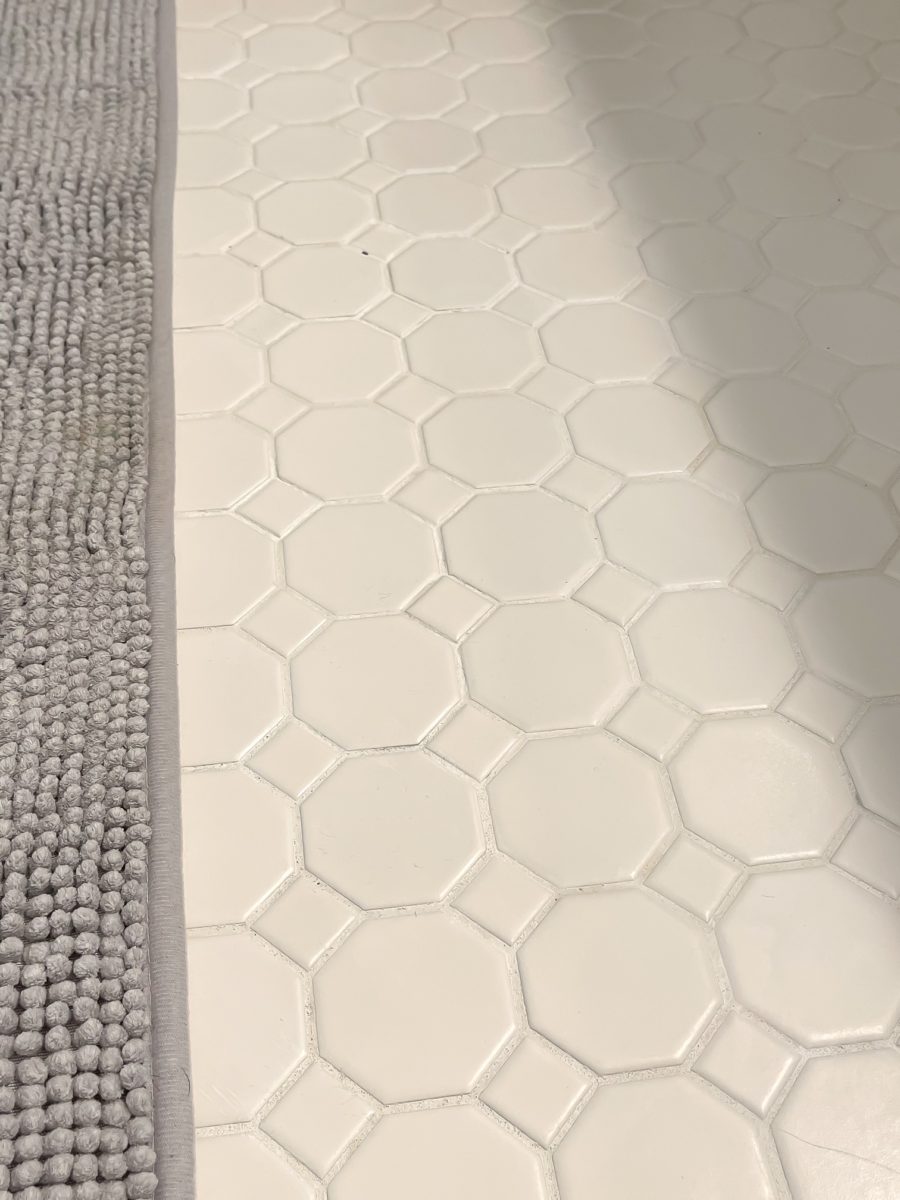 Turning white grout white again
