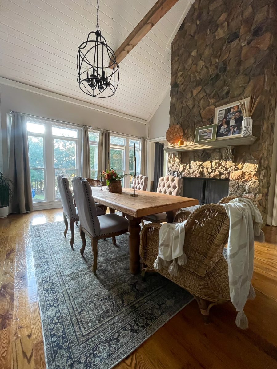 Subtle Changes to the Kitchen and Dining Area