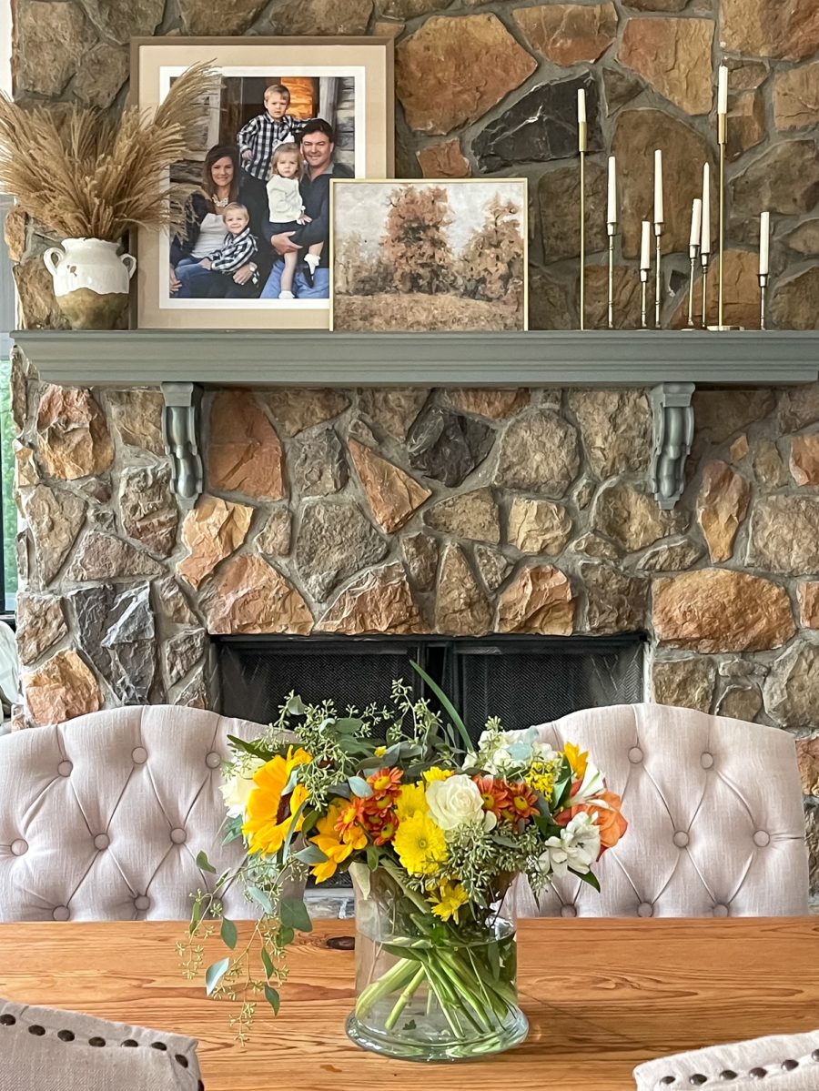 fall mantel