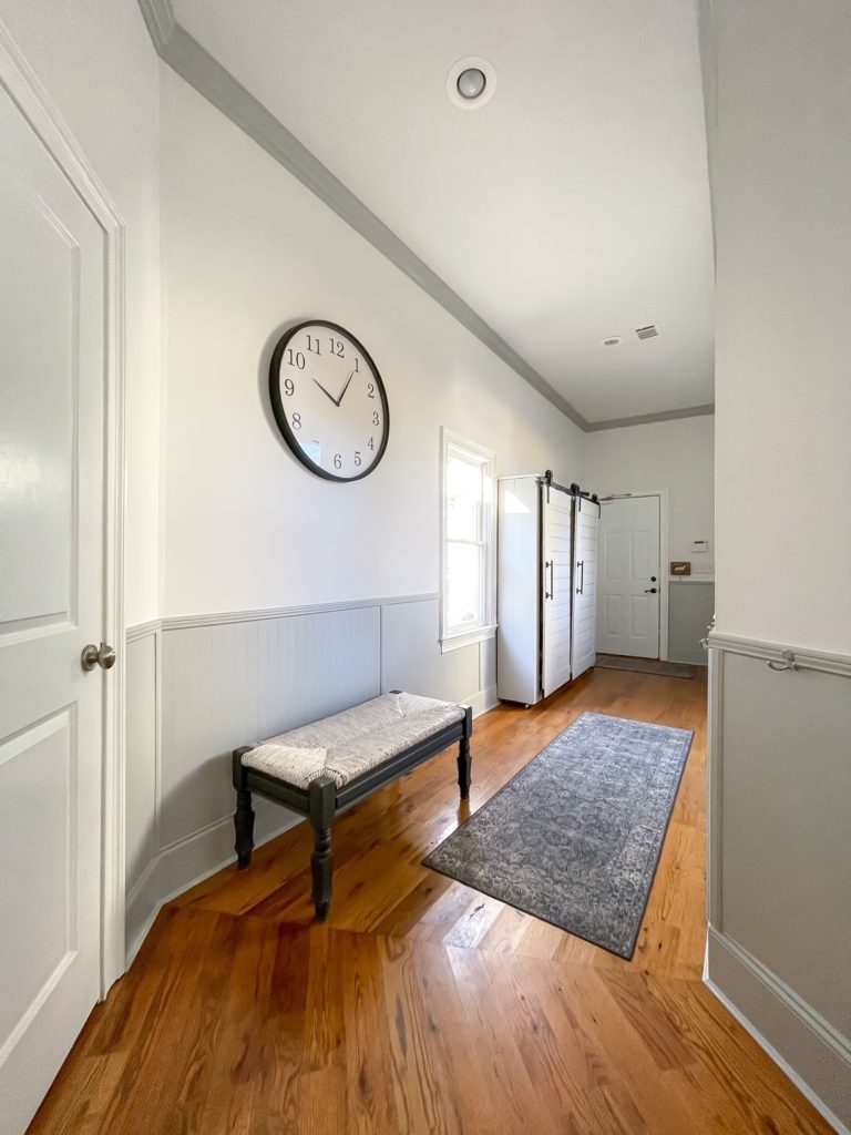 DIY Mudroom Storage Cabinet