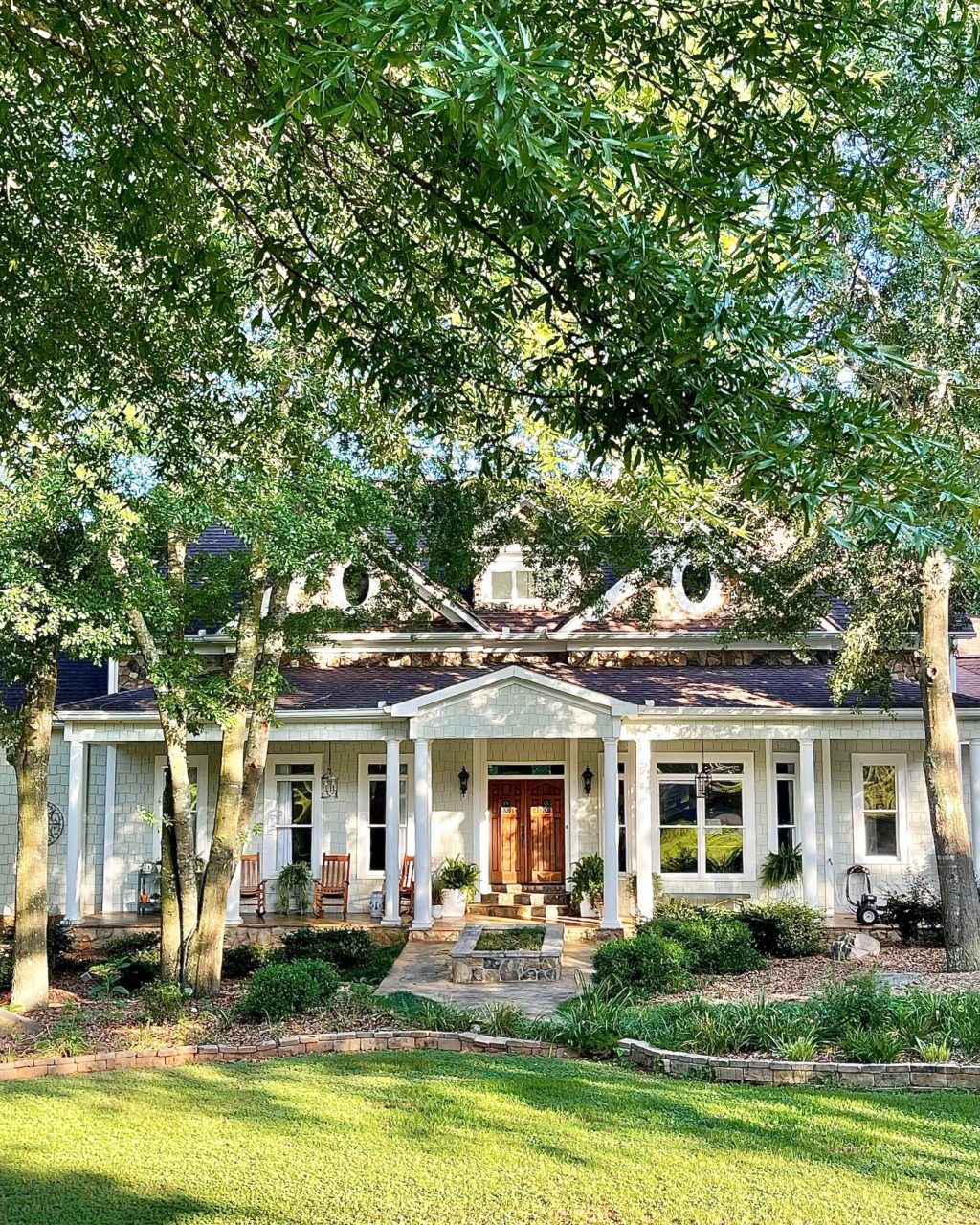 front elevation of duke manor farm