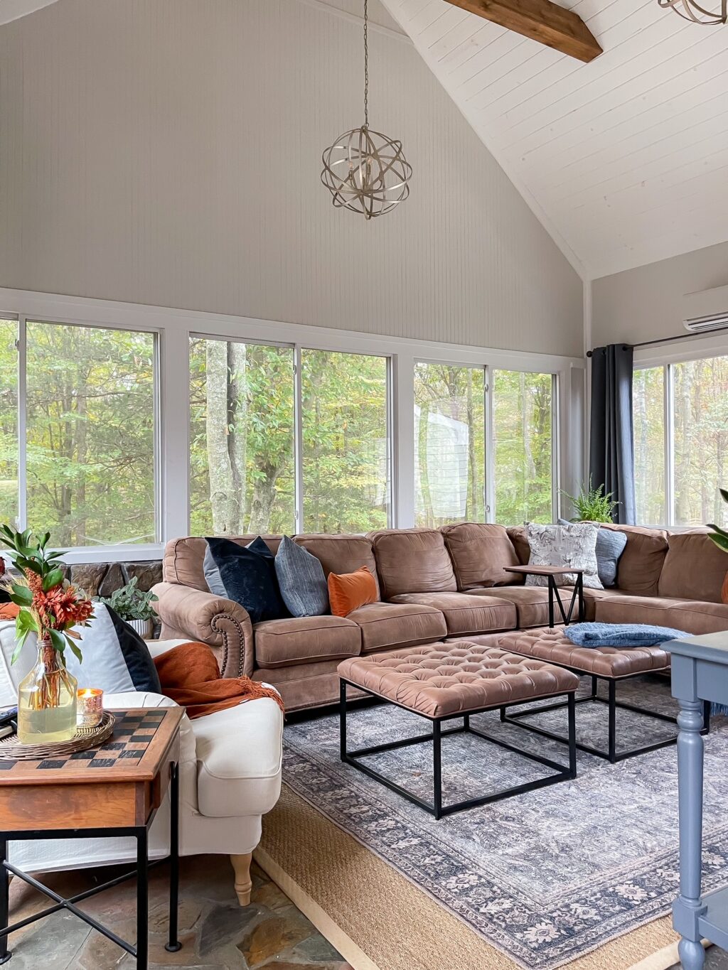 Rust color accent chairs online