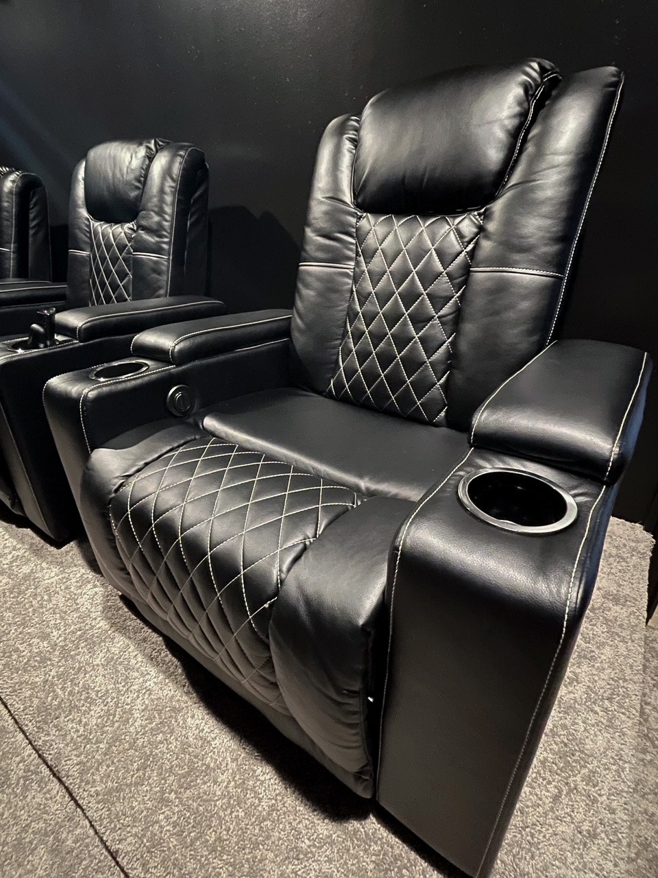 black power recliner from wayfair