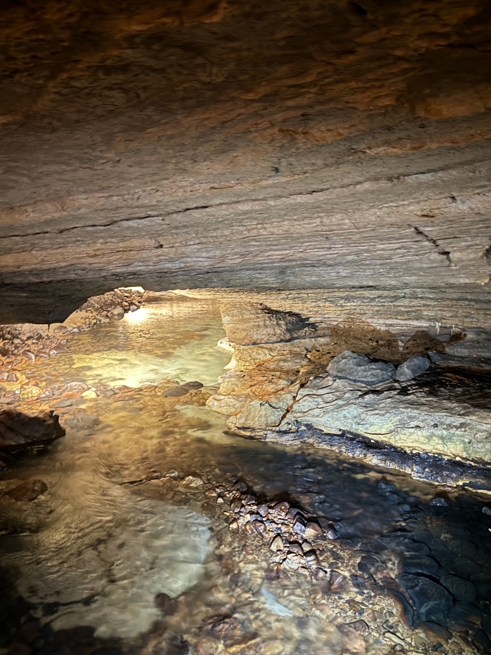 river stream in the forbidden caverns