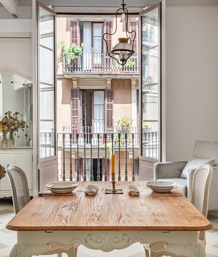 Barcelona apartment included in style showcase at Duke Manor Farm