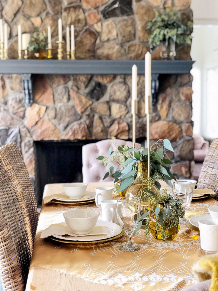 fall tablescapes on style showcase from duke Manor farm