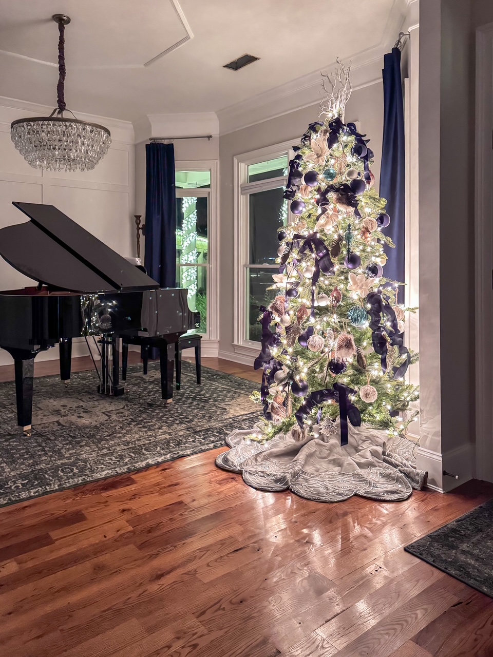 holiday decorating ideas for an open concept home