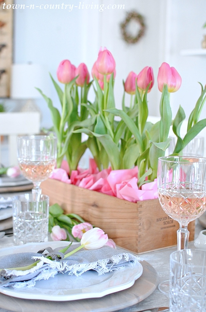 Valentine table setting ideas