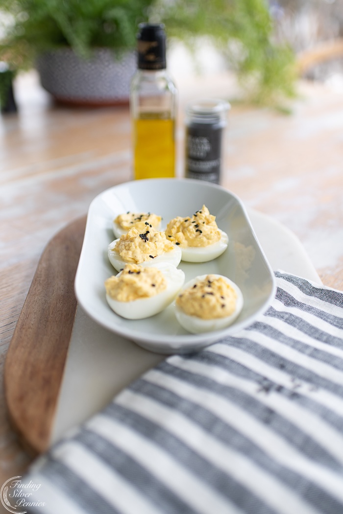 deviled eggs spring entertaining recipe