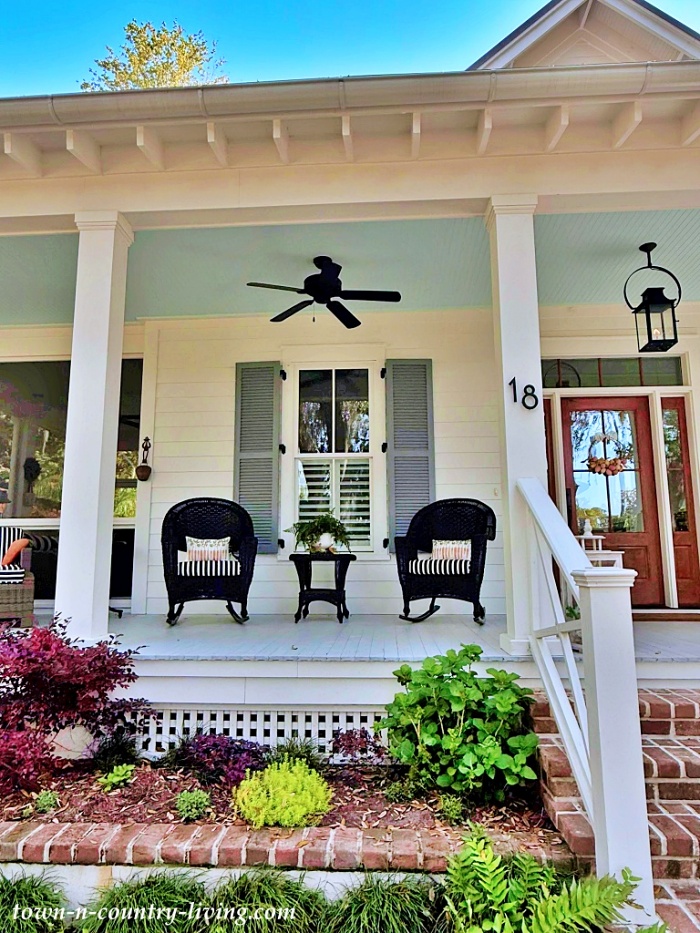spring style showcase ideas with southern porch inspiration