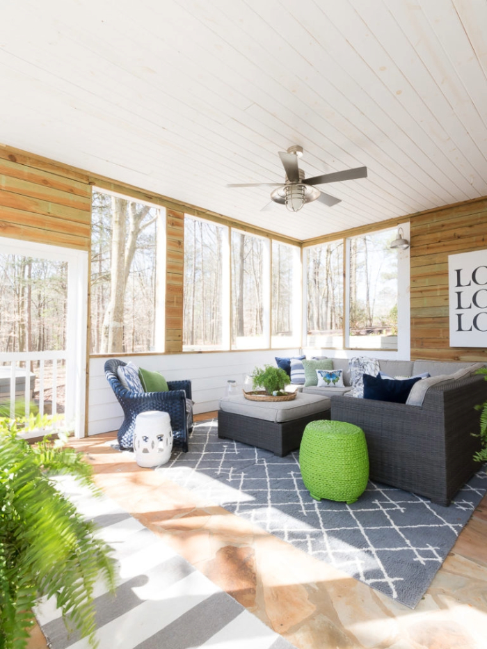 Duke Manor Farm spring porch decorating ideas