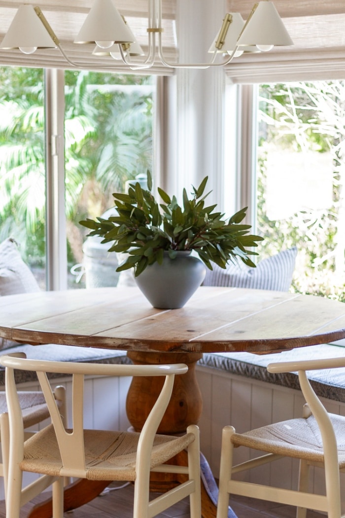 modernized pottery with matte spray paint