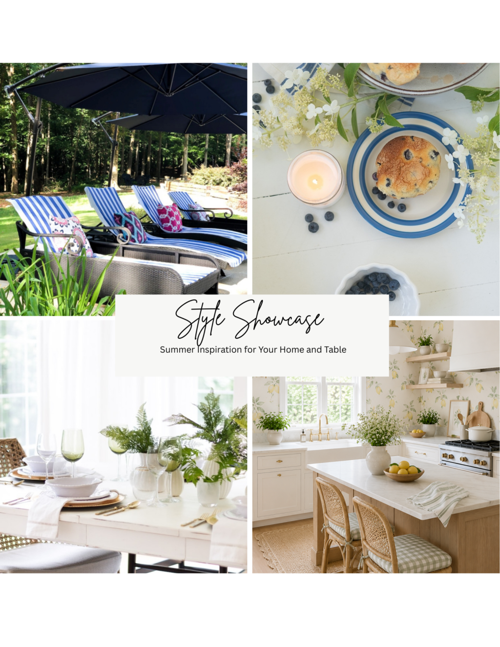 Summer decorating ideas for home and porch