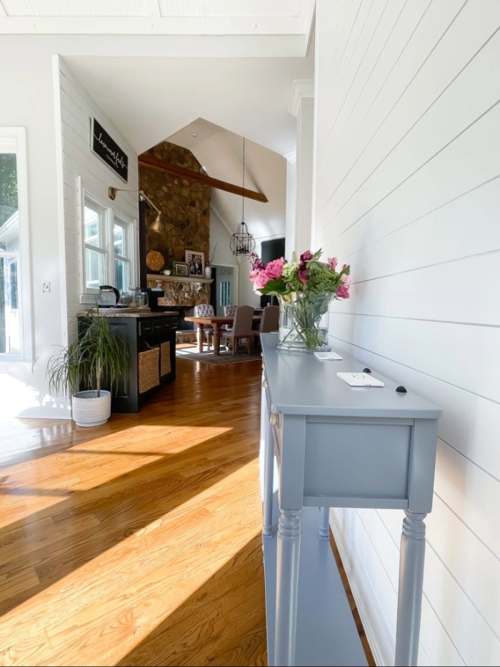 Installing shiplap wall tips