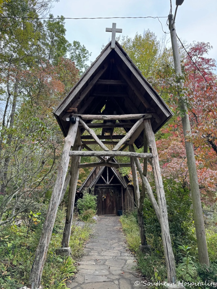 Fall scenery in Franklin North Carolina