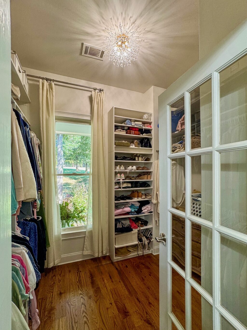 master closet refresh after